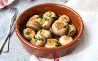 Easy Garlic Mushrooms – Spanish Tapas Style