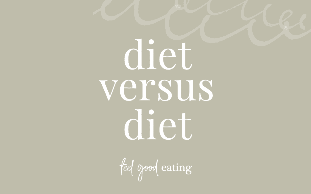 Diet Versus Diet