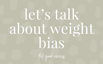 Let’s talk about weight bias